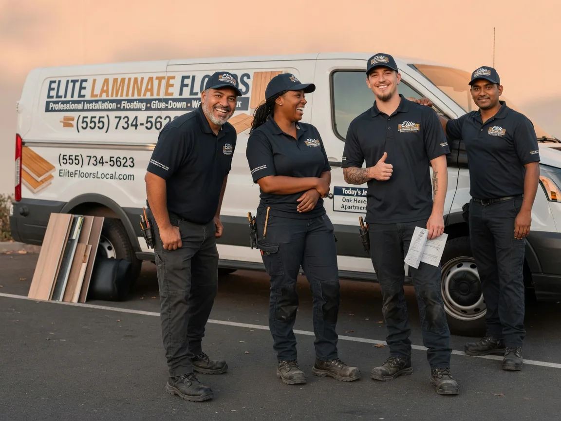 Laminate flooring installation company in Roulette, PA